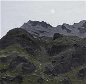 Moon Over Crib Goch, Sir Kyffin Williams