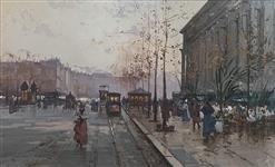 La Madeleine, Eugene Galien Laloue