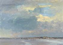 Low Water, Manningtree, Essex, Edward Seago