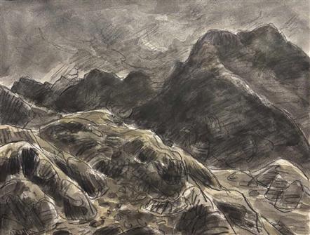 Sir Kyffin Williams | Above Nant Ffrancon