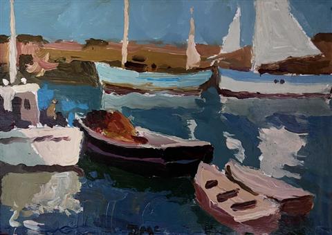 Donald McIntyre | Boats In The Harbour