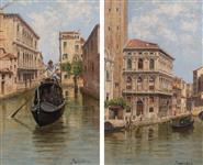 Venetian Palace, Venetian Gondola, a pair, Antonietta Brandeis