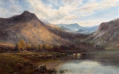 Borders of Loch Lomond, Alfred de Breanski Snr